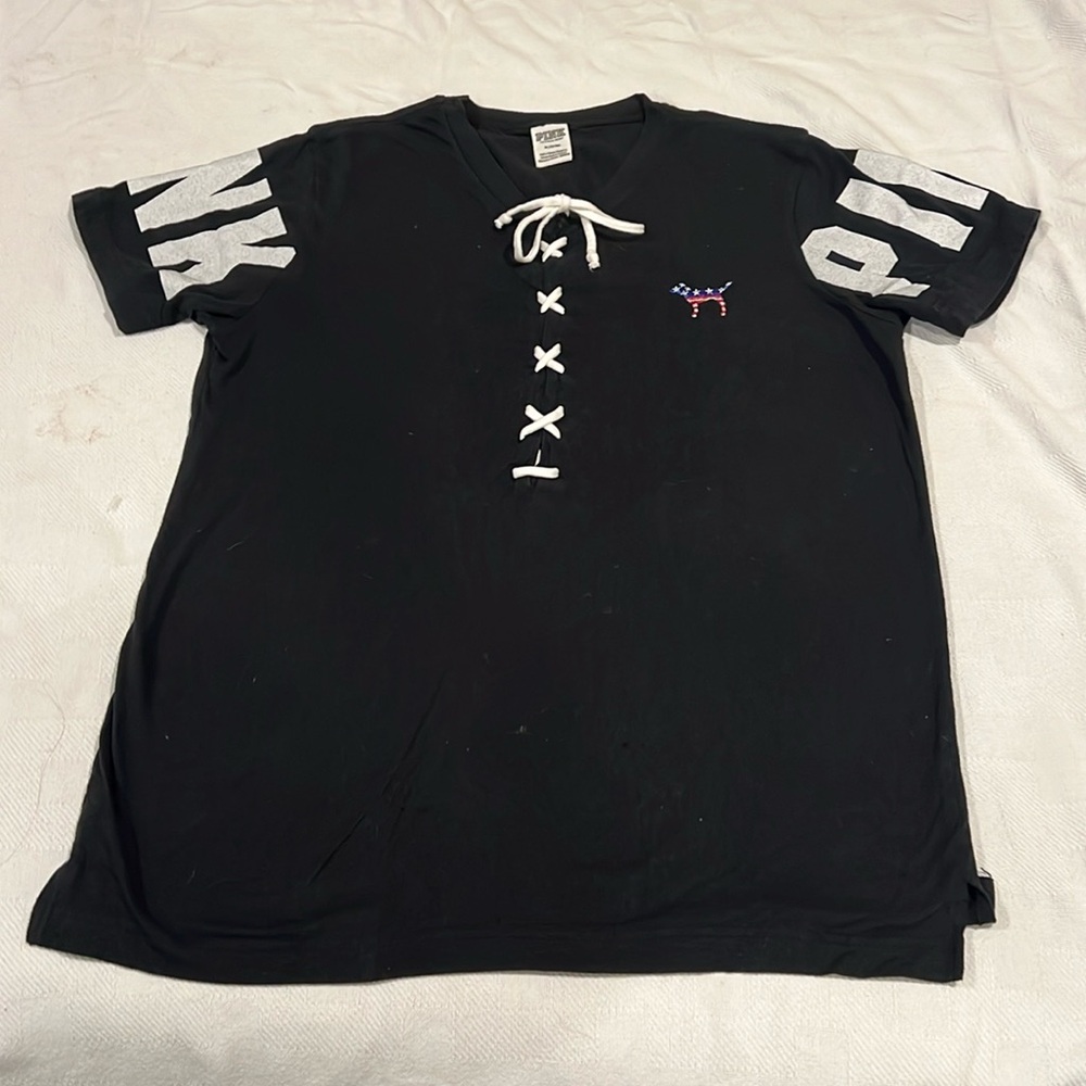 Victoria’s Secret black/ white tee shirt